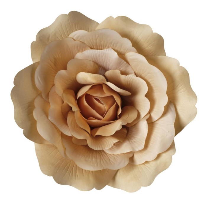 TESTA ROSA XL 45X45CM BEIGE